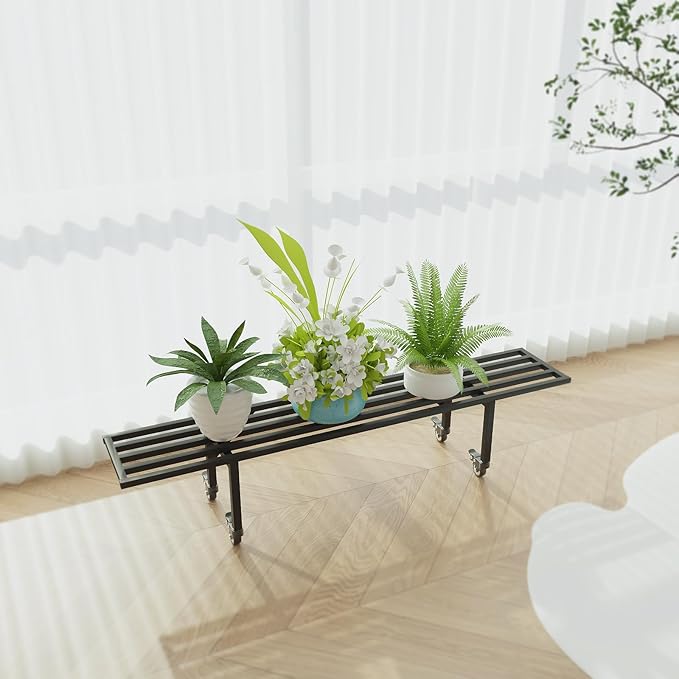 Zhongma One Tier Metal Plant Stand - Image 9