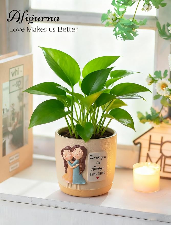 Gardening Gifts for Women: 5.3in Plant Pot Gifts for Gardener - Image 2
