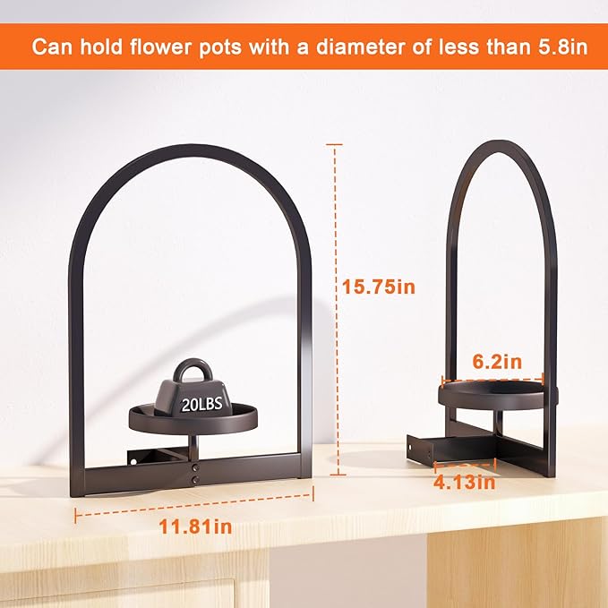 Wall Plant Holder, Wall Planter - Image 2