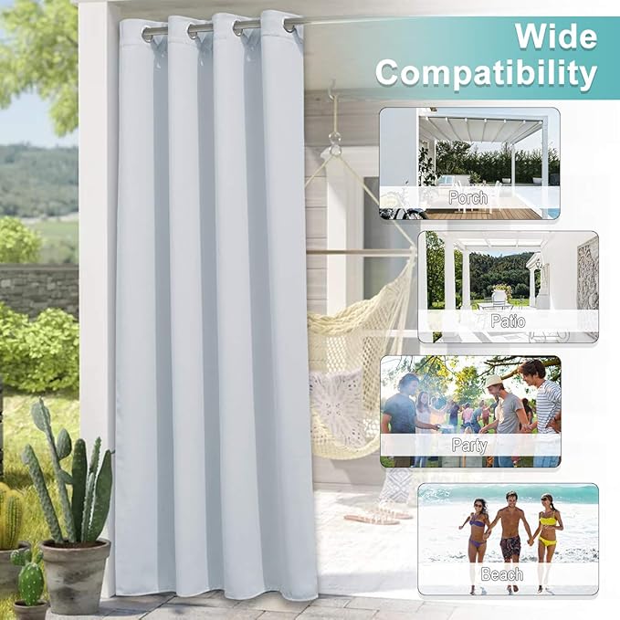 NICETOWN Outdoor Privacy Curtain - Image 6