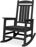 SERWALL Oversized Outdoor Rocking Chair, All-Weather Patio Rocking Chair by SERWALL