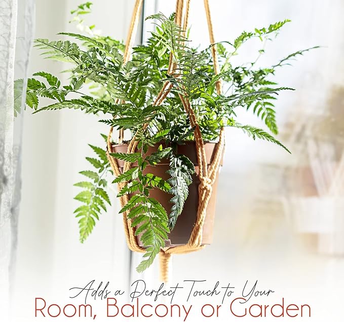 feedee Macrame Plant Hangers - Image 3