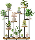 Plant Stand Indoor 9 Tier 11 Potted Multiple Flower Pot Holder by INGIORDAR