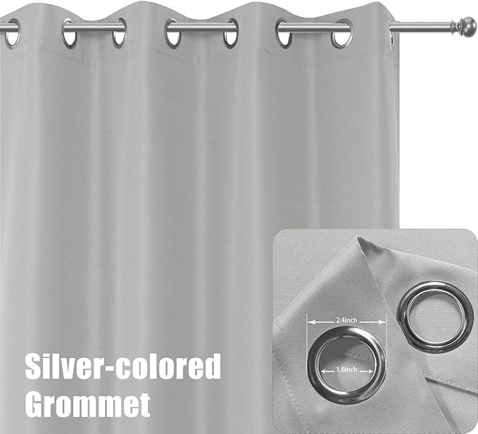 BONZER Wide Waterproof Outdoor Curtains - Image 2