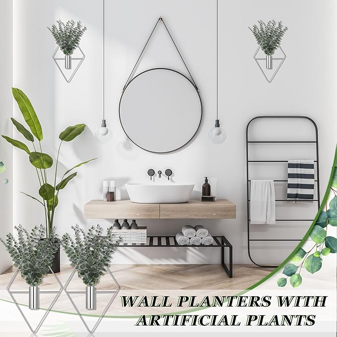 Jexine 4 Pcs Hanging Planters - Image 6