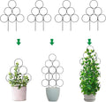 Trellis for Climbing Plants Indoor, 4 Pack Stackable Garden Trellis for Potted by IAGarden