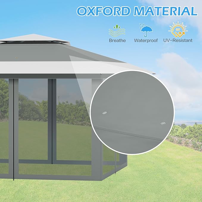 ECOTOUGE 13x13 FT Pop Up Canopy Tent - Image 2