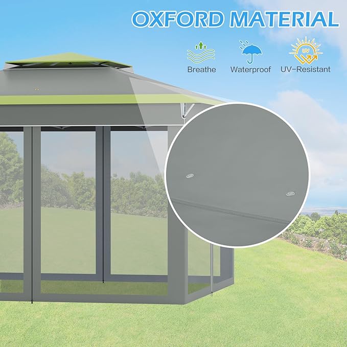 ECOTOUGE 11 FT Pop Up Canopy Tent - Image 2