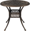 VINGLI 35.4' Dia Patio Dining Table by VINGLI