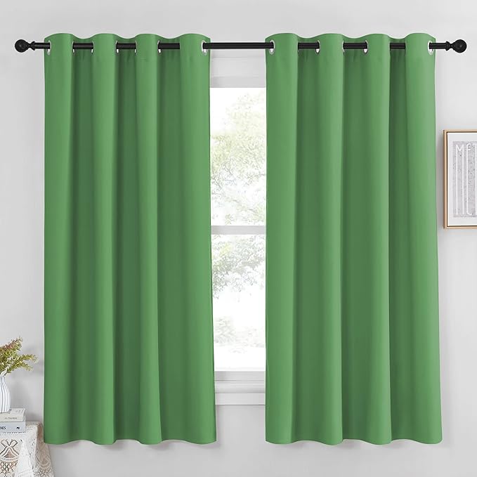 NICETOWN Blackout Curtain Panel 63 inch Long by NICETOWN