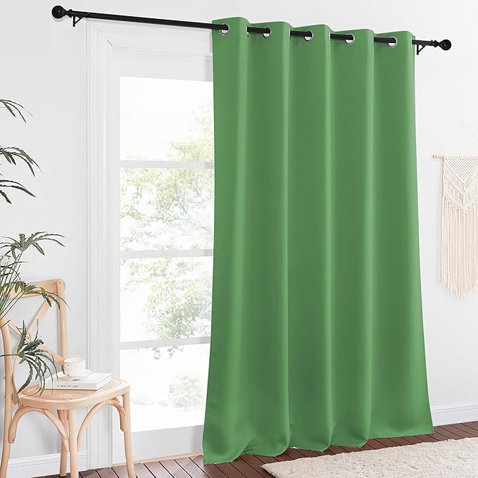 NICETOWN Sliding Door Window Treatment Blackout Patio Door Curtain Panels - Image 2