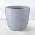 Kante 14 Inch Dia Round Concrete Planter, Indoor Outdoor Large Plant Pot by Kante
