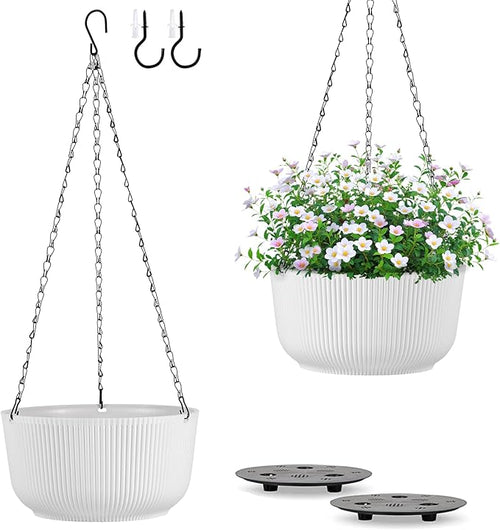 11.2 Inch Hanging Planters for Outdoor Indoor Plants by Unknown