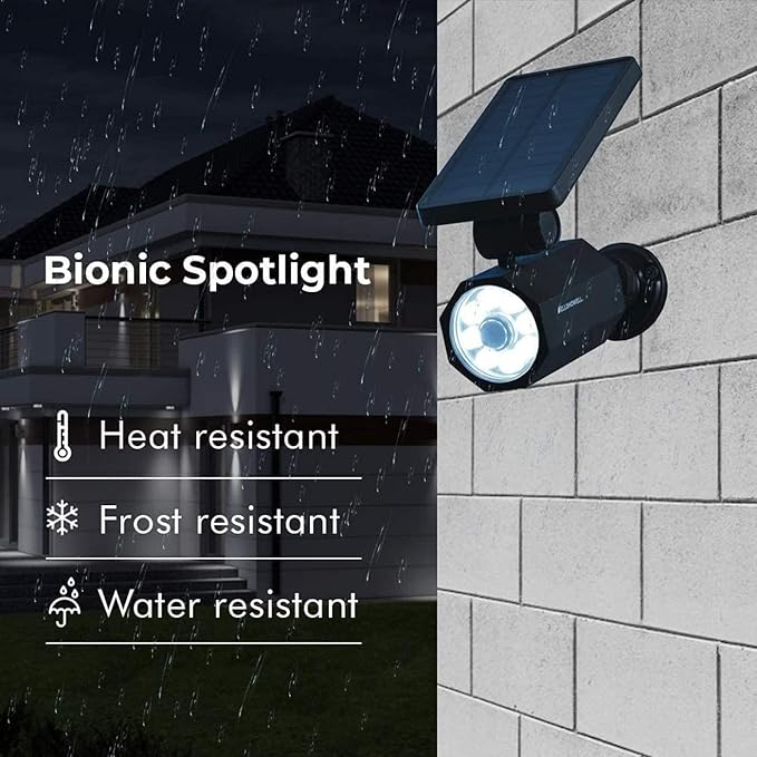 Bell+Howell Bionic Spotlight Deluxe Solar-Powered Spot Light 25 Feet Motion - Image 6
