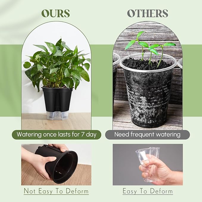 Self Watering Pots for Indoor Plants - Image 5