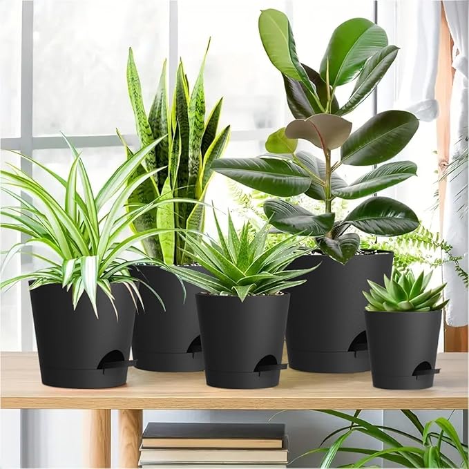 7/6.5/6/5.5/5/4 inch Self Watering Pots - Image 7
