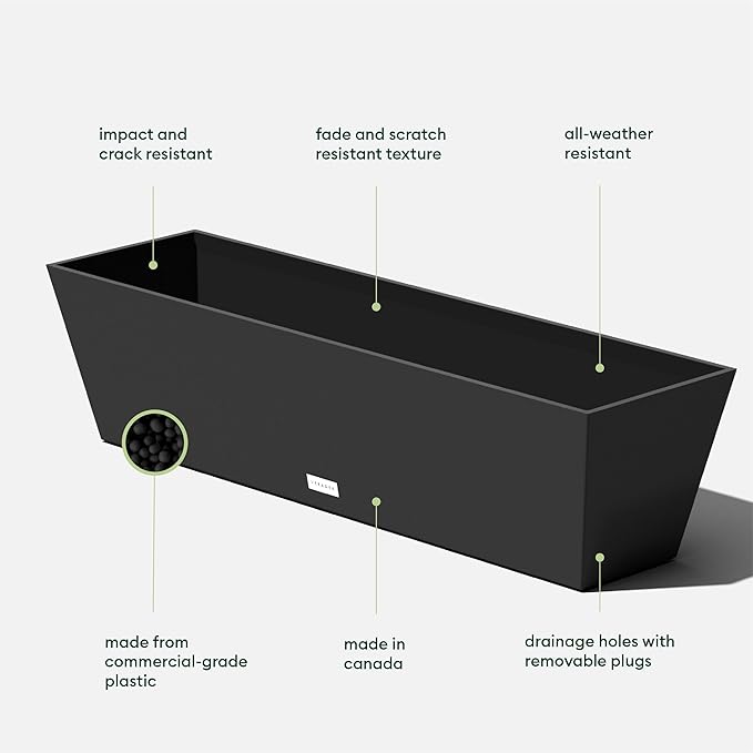 Veradek Pure Series Window Box Planter - Image 3