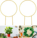 2 Pack Circle Trellis for Climbing Plants Indoor, Flower Houseplant Hoya by Kiouposy