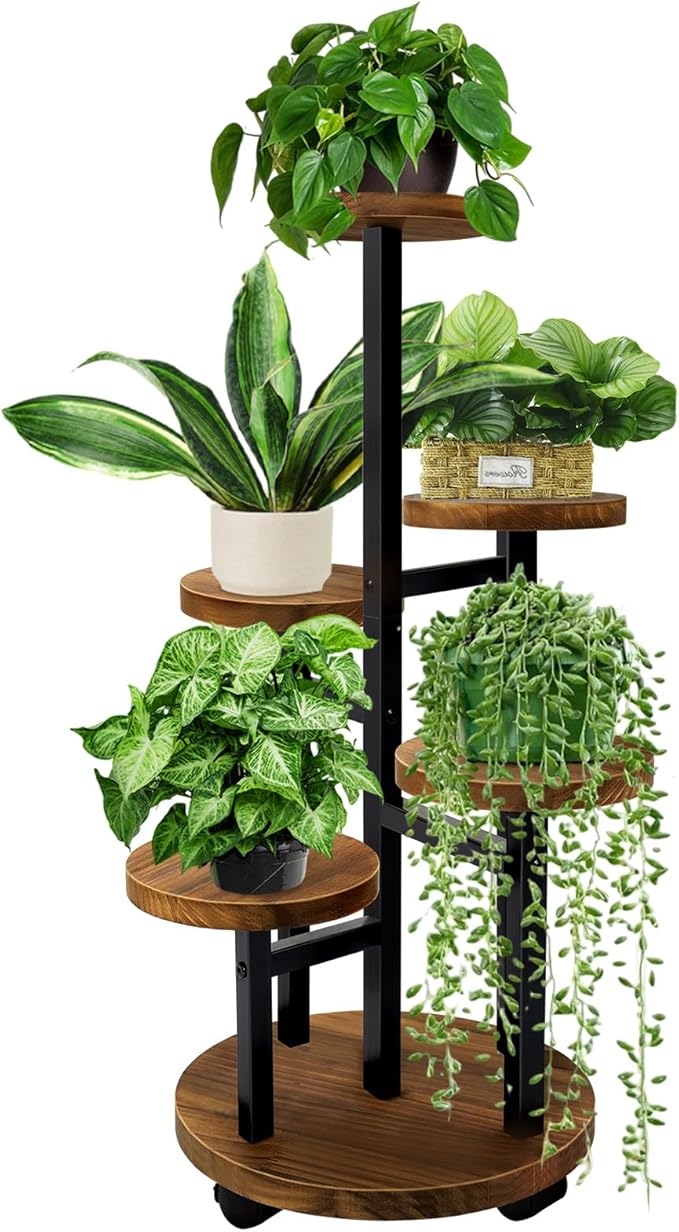 GEEBOBO 5 Tier Plant Stand by GEEBOBO