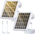 Solar Panel Charger for Ring Camera，Spotlight Cam Plus/Pro and Stick Up Cam by Loqdivr