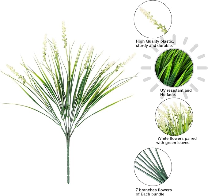 Artificial Fake Outdoor Plants Flowers - Image 4