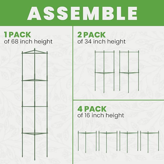 K-Brands Tomato Cage – Premium Tomato Plant Stakes Support Cages Trellis - Image 6