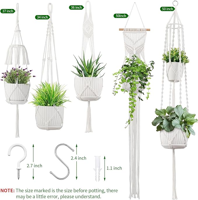 Macrame Plant Hangers - Image 6