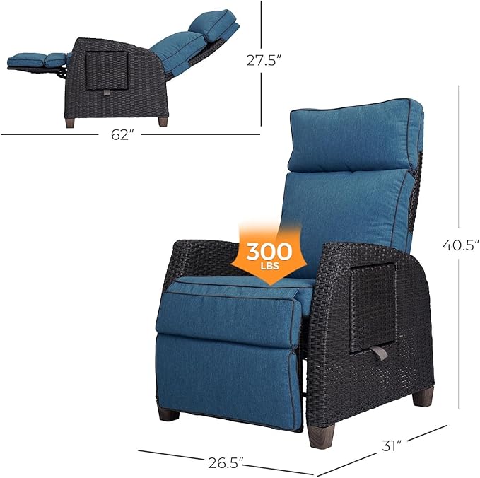 Grand patio Outdoor Reclining Chairs - Image 5