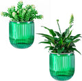Melphoe Self Watering Pots for Indoor Plants Planter, 4.7 Inch 2 Pack Planters by Melphoe