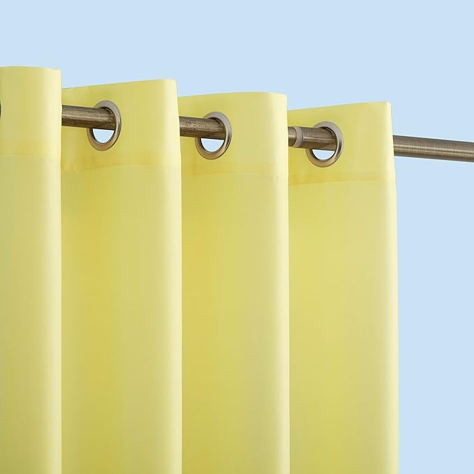 Sun Zero Marina Indoor/Outdoor UV Protectant Energy Efficient Grommet Curtain - Image 2