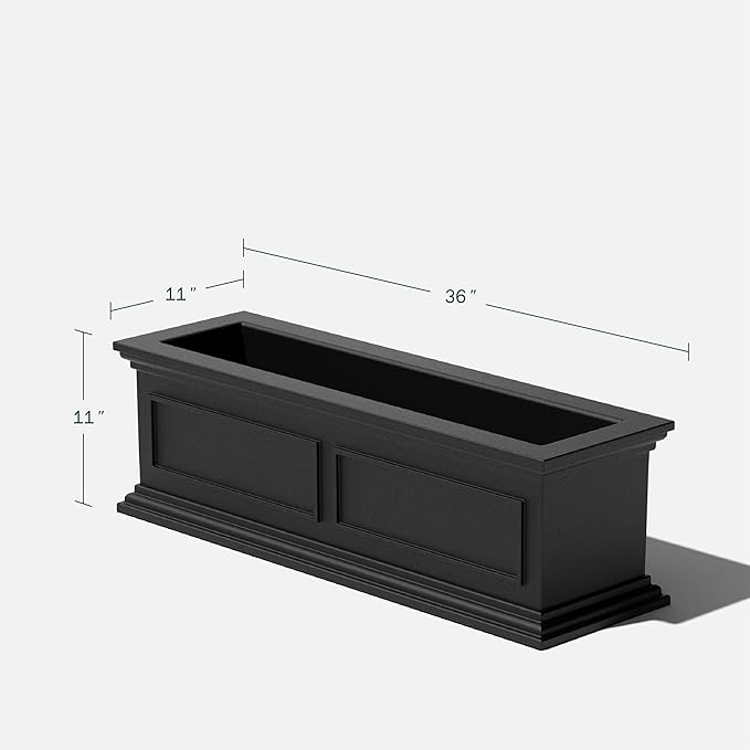 Veradek Brixton Window Box Plastic Planter - Image 2