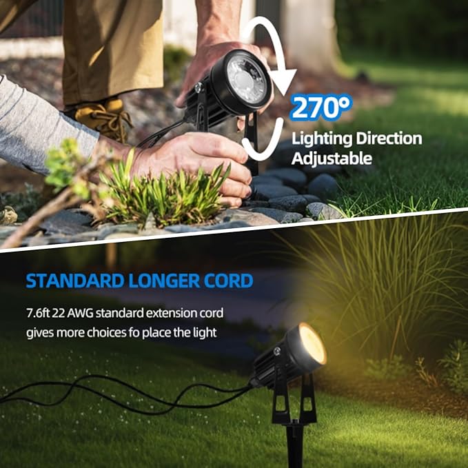 All-in-One Low Voltage Landscape Lighting, Dusk to Dawn Transformer Timer - Image 6