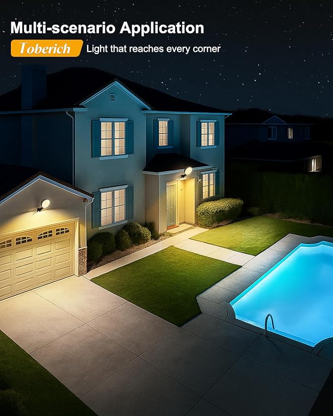 LED Barn Light, 150W 20000LM Yard Area Lights Dusk to Dawn Outdoor Lighting - Image 8
