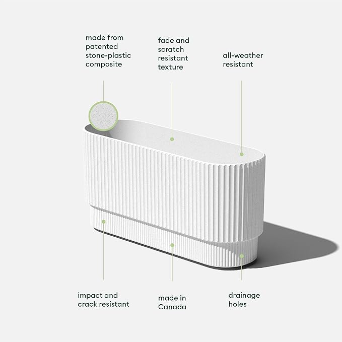 Veradek Demi Series Long Planter - Image 2
