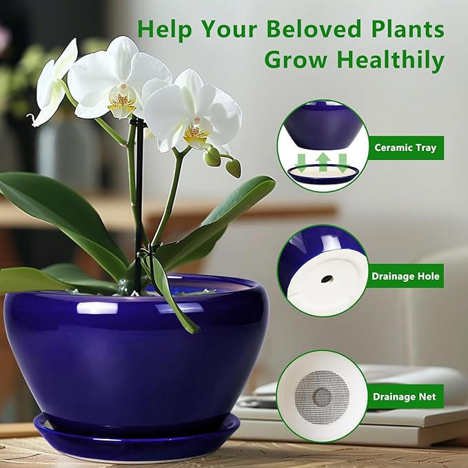 Planter for Indoor Plants 9 Inch - Image 6