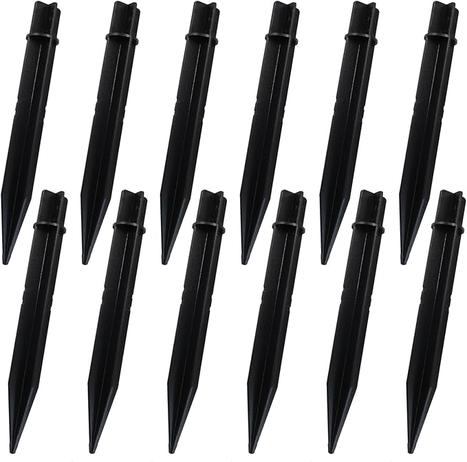 12 Pack 8.3 Inch ABS Ground Spikes - Image 6