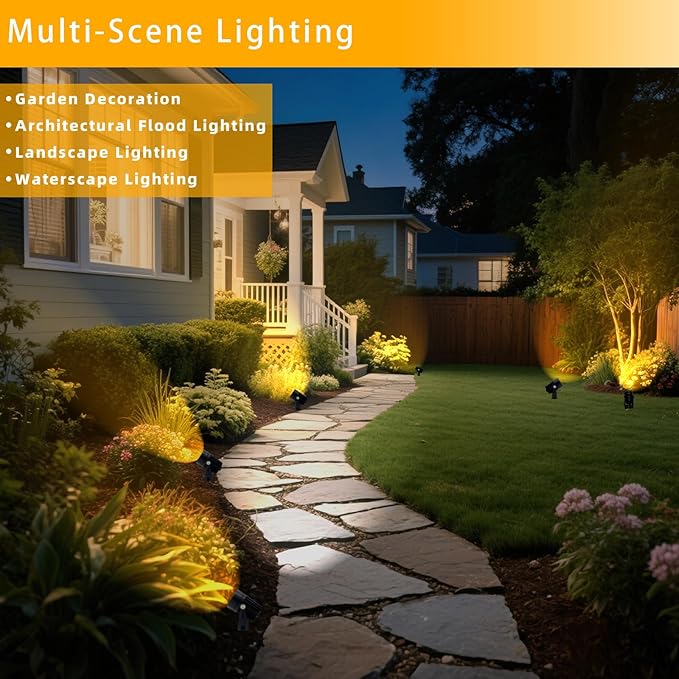 Smart RGB Low Voltage LED Spotlights, APP & Remote Control, Synchronous Dimming - Image 7