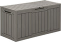 YITAHOME 80 Gallon Outdoor Storage Box, Large Waterproof Resin Deck Box by YITAHOME