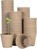 VIVOSUN Peat Pots, 60 Packs 3.15-Inch Seed Starting Pots by VIVOSUN