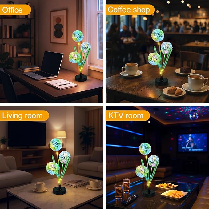 Upgraded Solar Garden Lights, 4 Pack Outdoor Solar Lights, Bigger Round Panel - Image 2