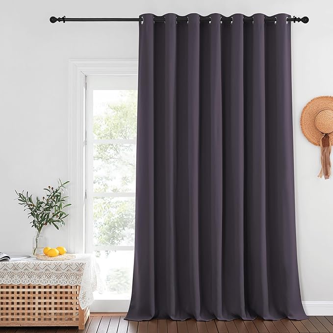 NICETOWN Privacy Room Divider Curtain Thermal Blackout Curtain by NICETOWN