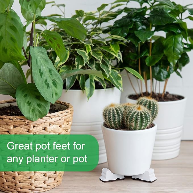 Kigeli 6 Pcs Resin Garden Pot Feet - Image 6