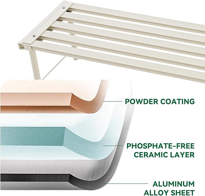 Metal Plant Stand, Rust-proof Aluminum Flower Pot Stand, Heavy Duty Planter - Image 4