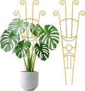 33 Inch Tall Expandable Metal Trellis by Unknown