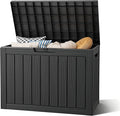 Outdoor Storage Box, Resin Deck Boxes Indoor and outdoor, Waterproof Storage by NBYSGO