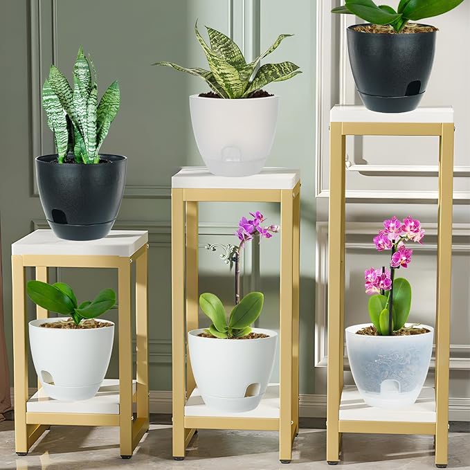 Self Watering Pots Set, 5 Pack 6 Inch Self Watering Pots - Image 9