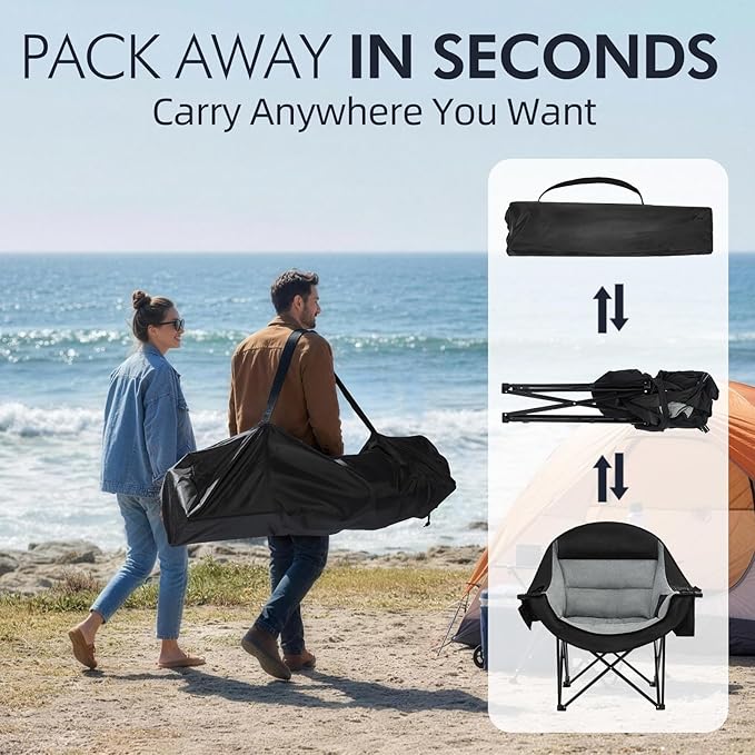 Oversized Camping Chair for Adults - Image 6