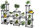 Twhep Tall Multi Tier Plant Stand, 13 Tiers Multifunctional Plant Stands by Twhep