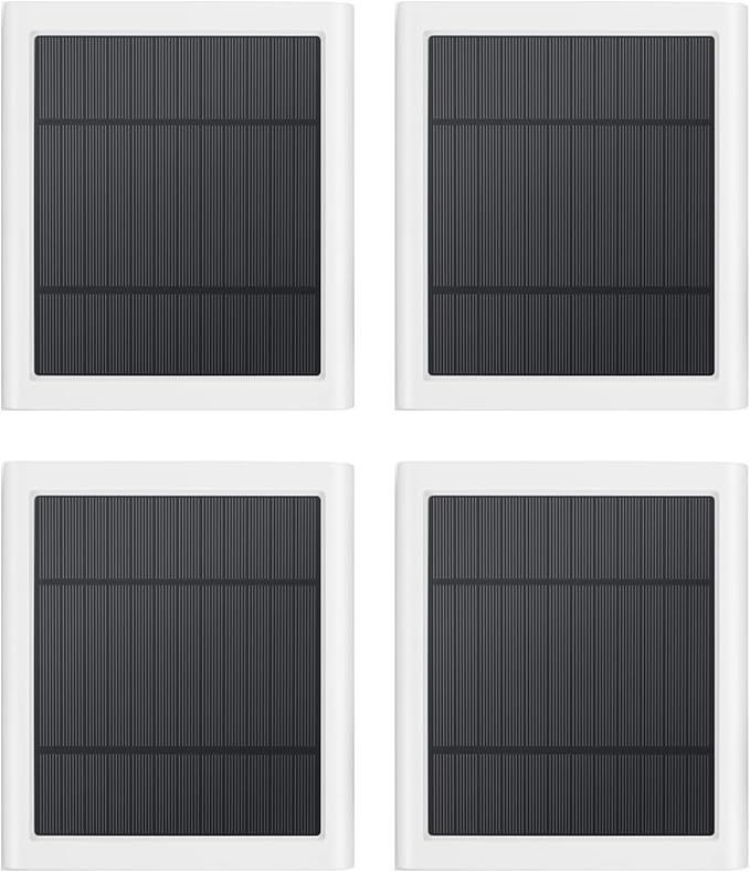 Solar Panel Outdoor for Ring Cameras Spotlight Cam Plus/Pro Stick Up Cam/Pro by Fehuatenda