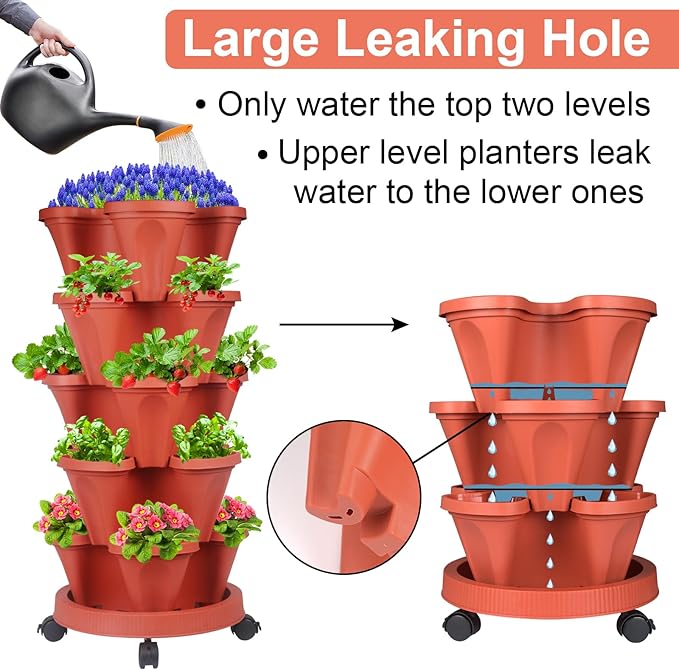 DUNCHATY Stackable Planter - Image 4